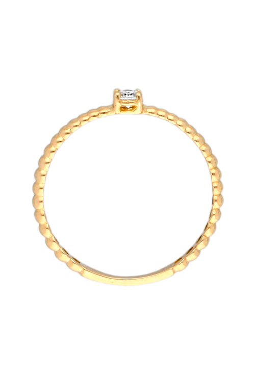 anillo oro amarillo 18 kilates tipo solitario fotografia cenital 030_3401C_02