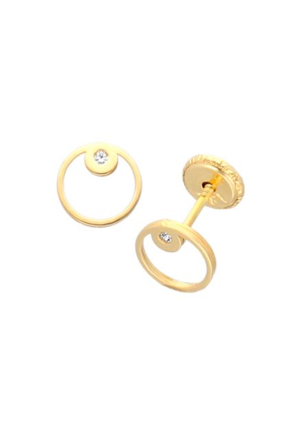pendientes de oro para bebe vista lateral 030_3045_01