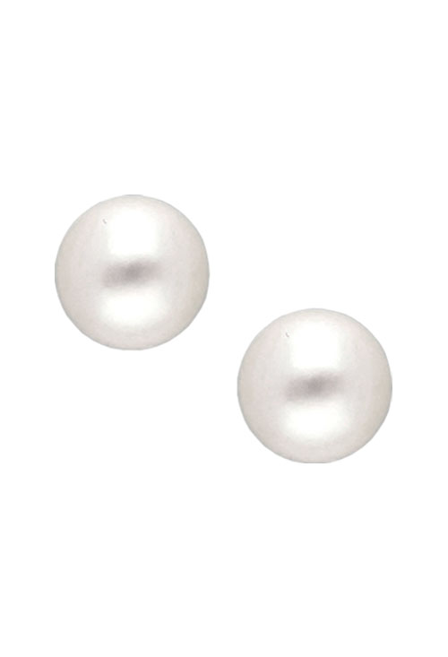 Pendientes perla cultivada y oro amarillo 18K para mujer 030_302-12-P-BO