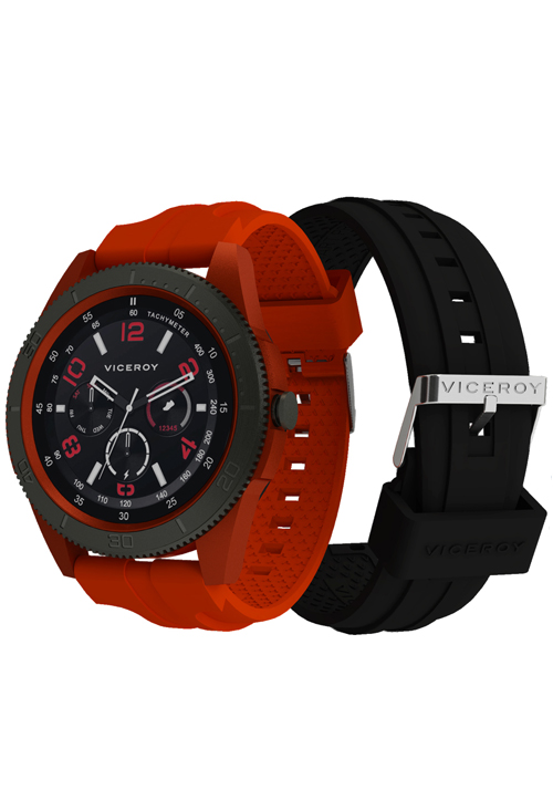 Reloj Viceroy SmartPro Sport en acero y aluminio con receptor de llamadas 41113-70