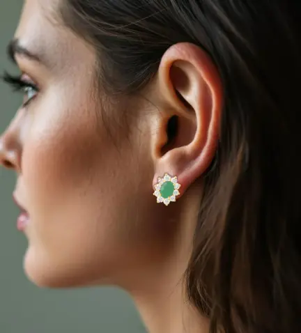 pendientes-de-oro-18k-y-esmeraldas-002_4468-P-E modelo IA