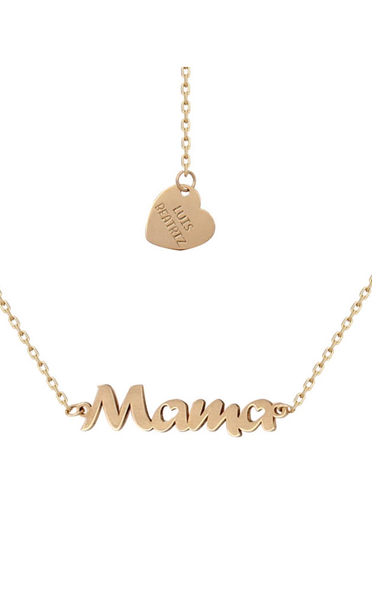 Gargantilla personalizada en oro para poner nombre y grabar 287_G691