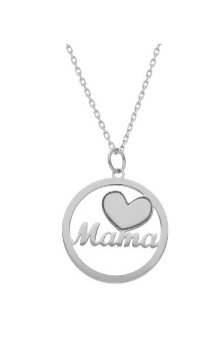 Gargantilla personalizada oro blanco corazón calado con nombres 287_G952