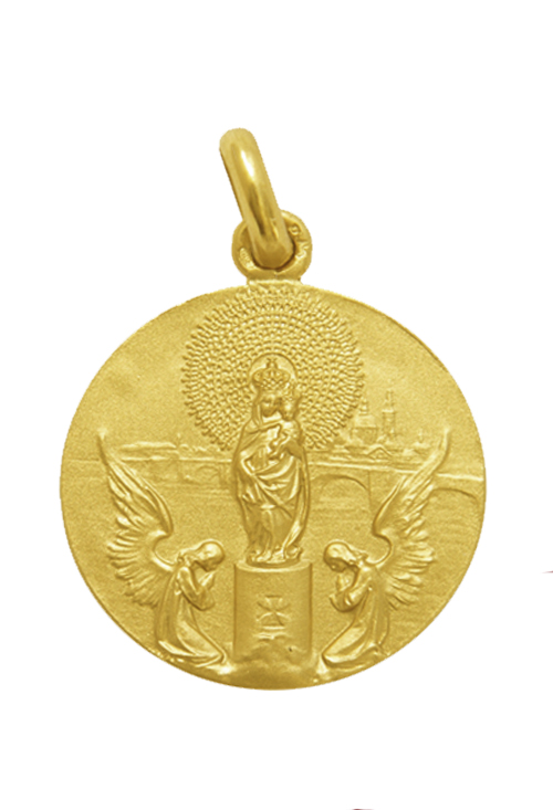 Medalla de oro de la Virgen del Pilar 268_M1-9-204-14