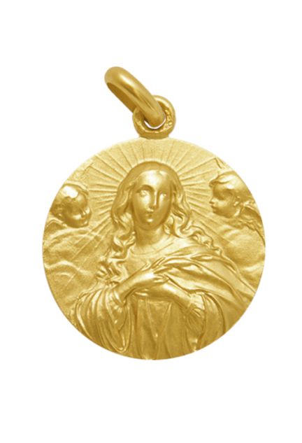 Medalla oro de La Purisima Concepción de 14 mm. 268_M1-1-12-14
