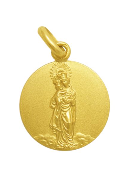 Medalla de oro de Nuestra Señora de los Remedios 16 mm 268_M1-1-194-16
