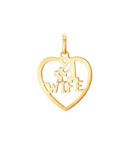 colgante de oro 9k corazon 036_9KFN171