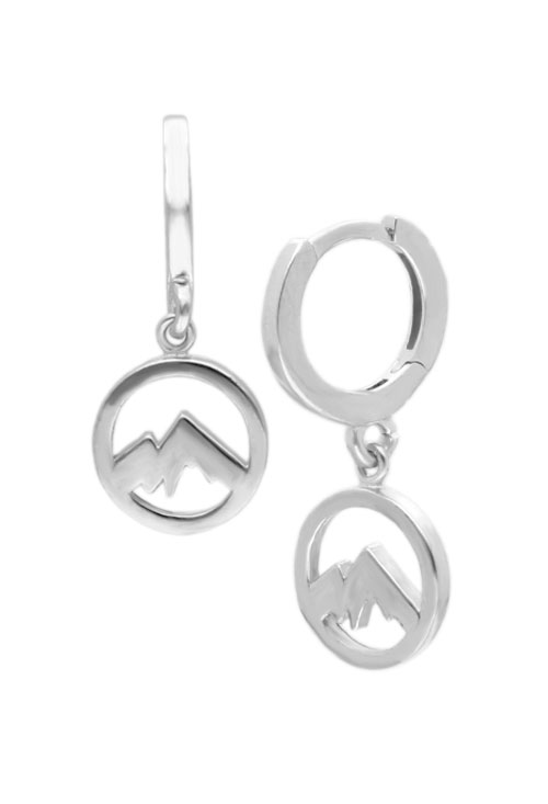 pendientes plata motivo aire montañas vista principal para web