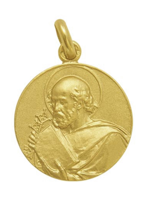 Medalla de oro de San Pedro 20 mm 268_M1-1-46-20