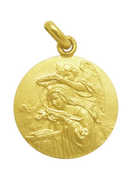 Medalla de oro de Santa Rita 20 mm 268_M1-1-21-20