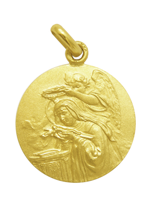 Medalla de oro de Santa Rita 20 mm 268_M1-1-21-20
