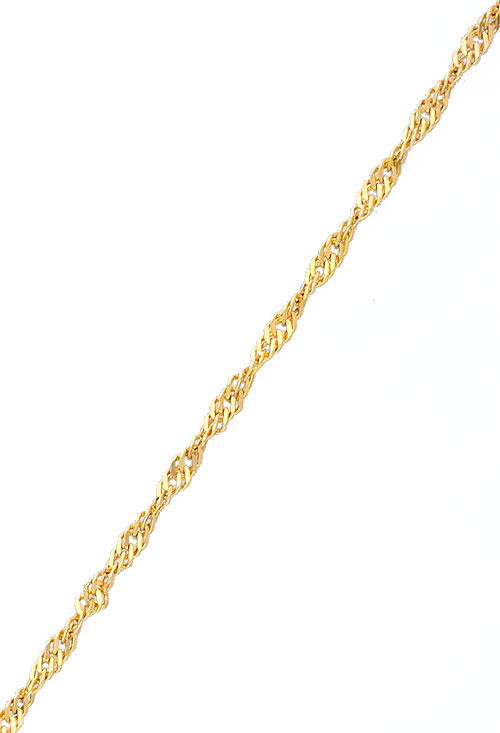 cadena oro amarillo 9 kilates modelo singapur imagen para pagina web el rubi joyeros foto AA