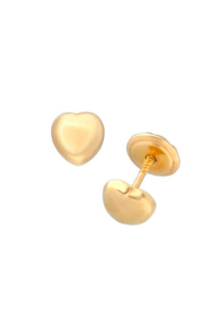 Pendientes corazón oro amarillo 18k 037_TT41975 lado