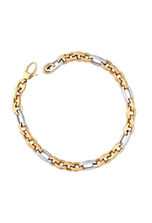 Pulsera oro bicolor 18 ktes 038_LO-013-21MY02