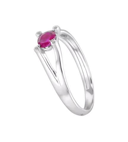 anillo de oro blanco con rubi y circones nova roja copia de lado