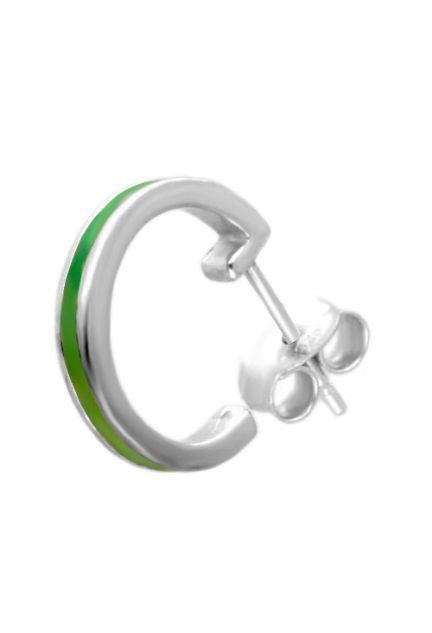 Pendientes de plata criollas con esmalte central 266_018841-1-1-15-VR unidad