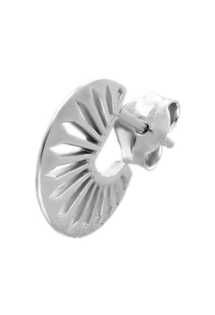 Pendientes plata criollas forma caracola 266_018855-1-1 unidad