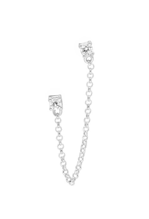 Pendiente de plata dobles modelo Twin 266_018944-1-1