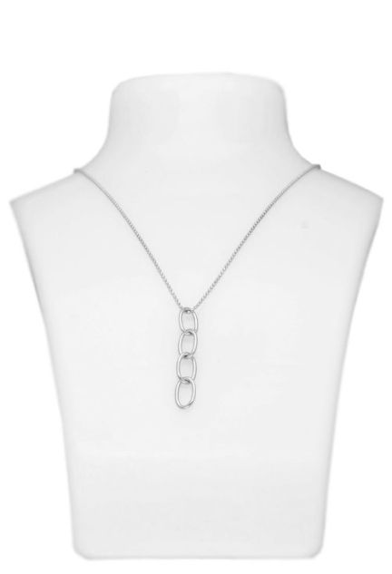 Gargantilla plata cadena bolas y eslabones como motivo 266_028024-1-1 en peto