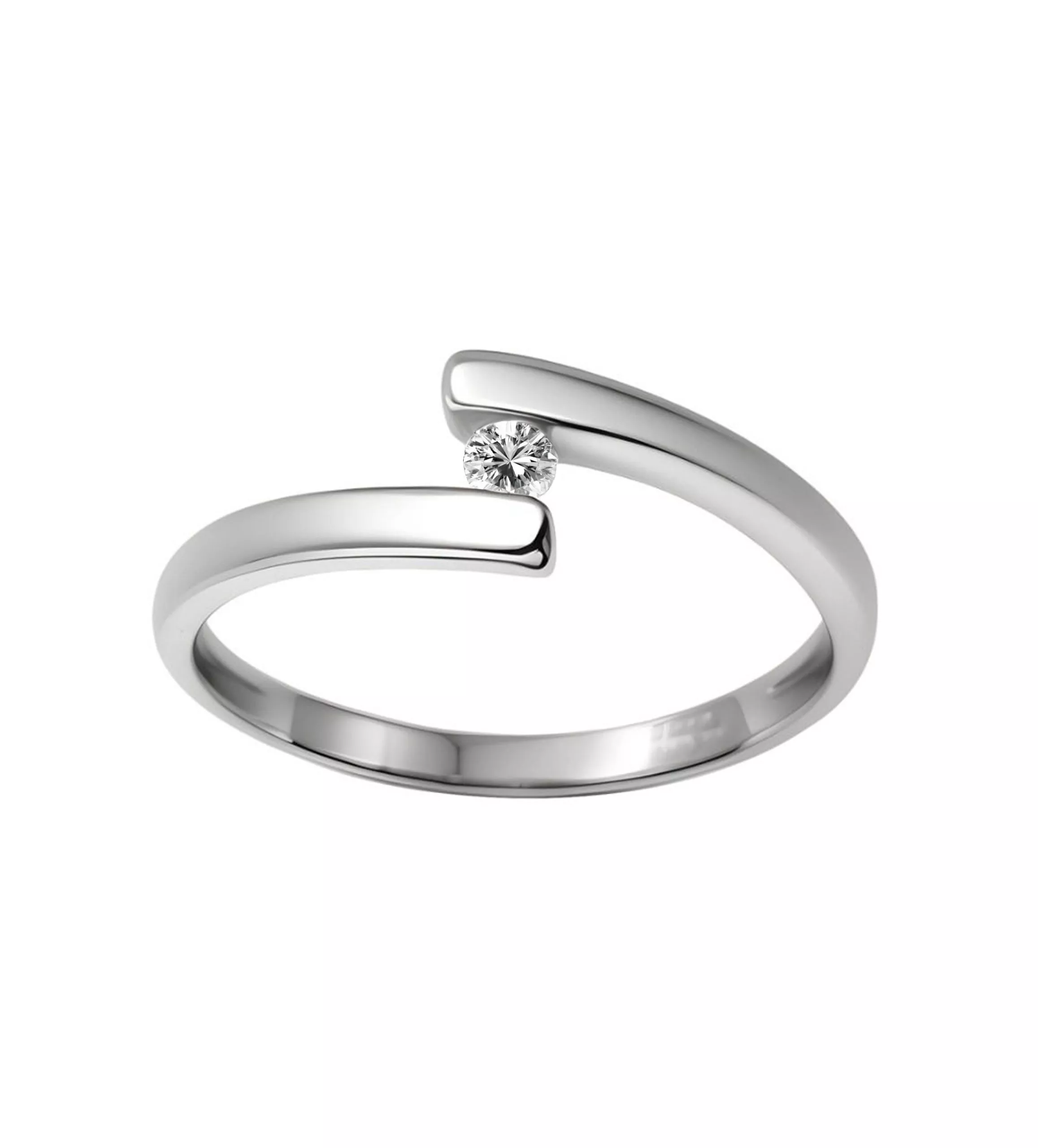 Anillo de compromiso oro blanco18K y diamante 289_03400111SFB5