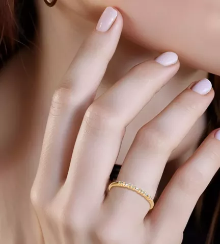 anillo de compromiso san marcos oro amarillo 289 05511894SFA 10