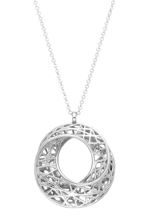 Gargantilla de plata cadena rolo motivo calado 266_028912-1-1