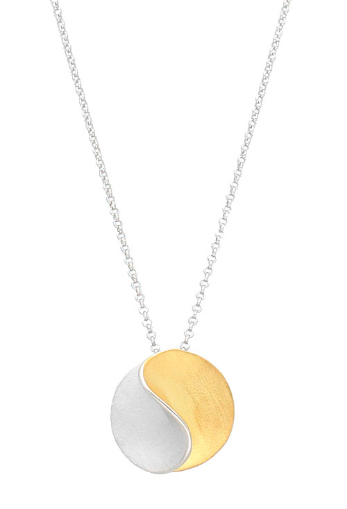 gargantilla plata bicolor jorge revilla fotografia principal para ver en la web de joyeia el rubi