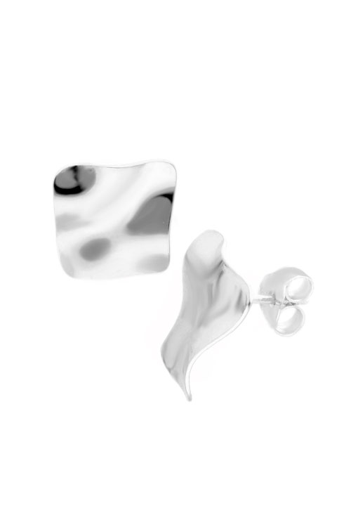 Pendientes en plata motivo redondeado ondulado 266_018852-1-1