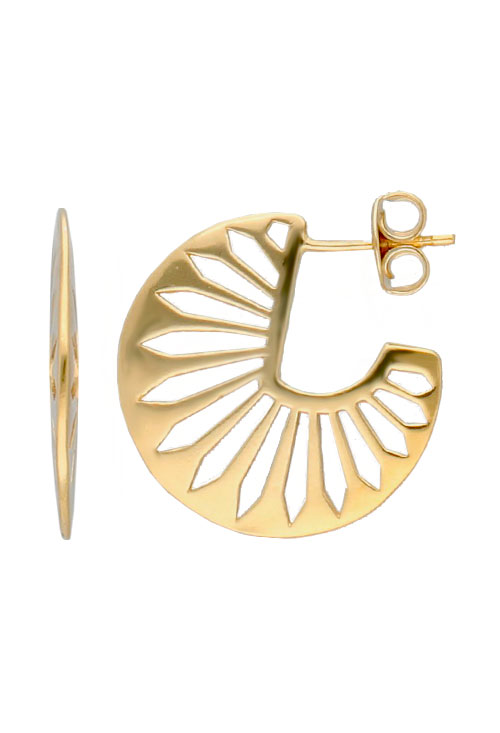 pendientes plata chapada para mujer foto principal para web