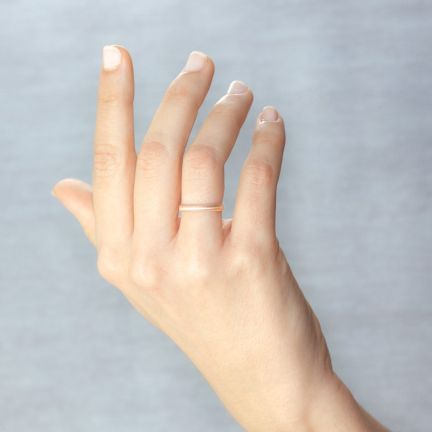 Alianza boda oro 18 Ktes rosa 2.5 mm R25CP00