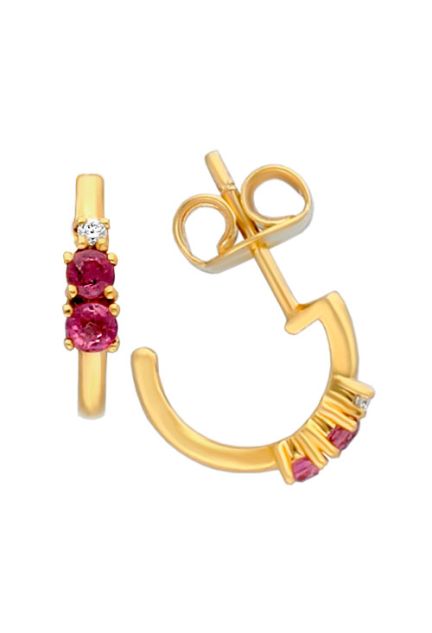 pendientes plata diamante y rubies mont petit diamand coleccion serena toma principal para web el rubi joyeros