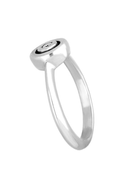 solitario plata y diamante marca mont petit diamant modelo grand lumineux fotografia lateral para parrilla web el rubi joyeros