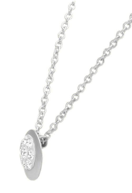 gargantilla oro blanco 18 kilates con circonitas foto para parrilla web el rubi joyeros toma lateral