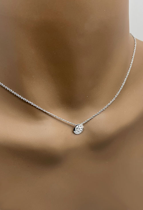 gargantilla oro blanco 18 kilates con circonitas foto para parrilla web el rubi joyeros toma en modelo