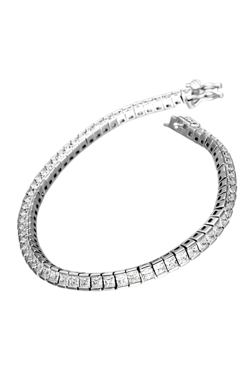 pulsera plata tipo rivier fotografia para parrilla web toma uno