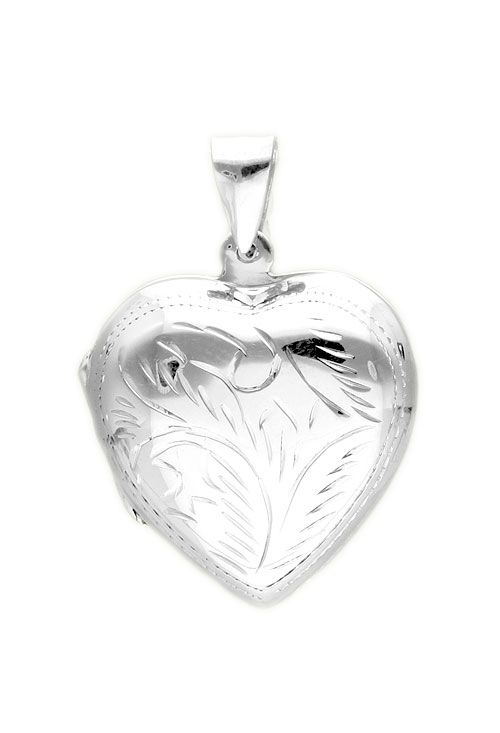 colgante guardapelos forma corazon fotografia frontal para la web de joyeria rubi