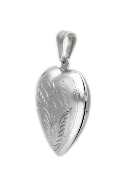 colgante guardapelos forma corazon fotografia lateral para la web de joyeria rubi