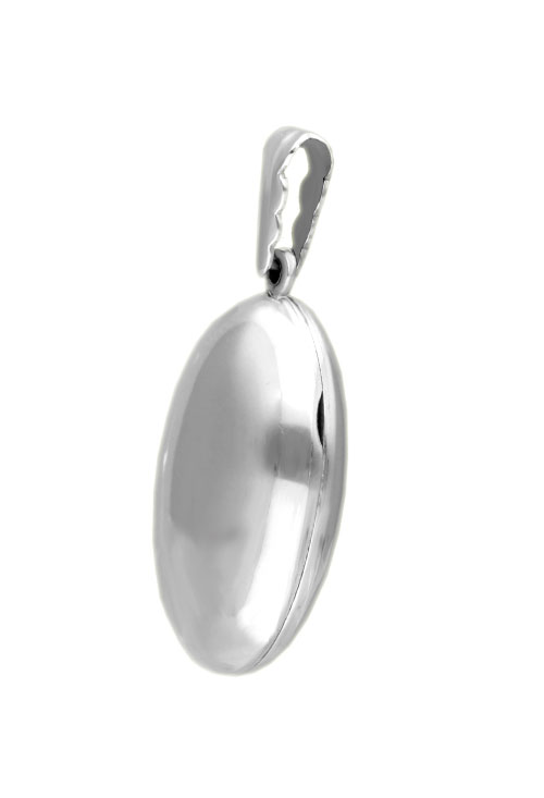 colgante guardapelos plata ley talla oval fotografia frontal lateral para web el rubi joyeros