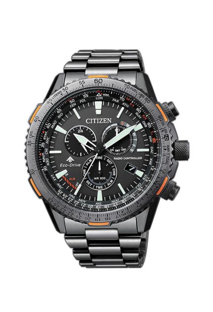 Reloj Citizen Crono Pilot Eco-Drive Radio controlado CB5007-51H