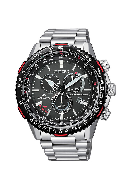 Reloj Citizen Crono Pilot Eco-Drive Radio controlado CB5001-57E_01