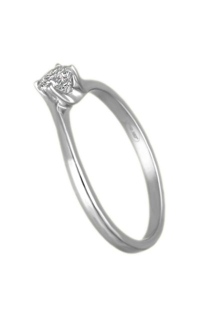 anillo compromiso oro blanco de 18 kilates con diamante talla brillante en garra de cuatro patas foto para parrilla web el rubi joyeros toma lateral