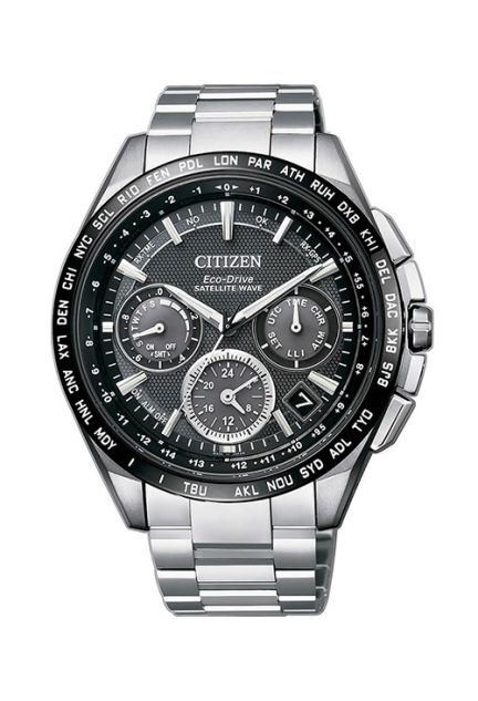 Reloj Citizen Satelite Wave Eco Drive titanio Duratec CC9015-54E