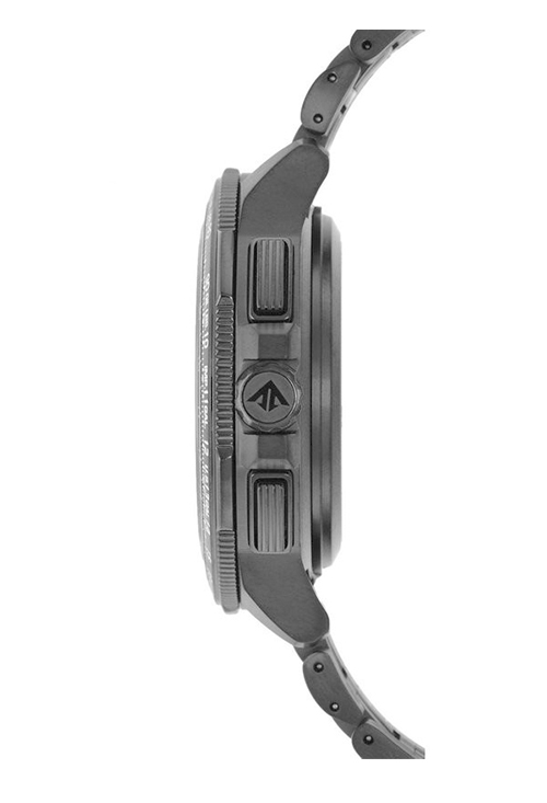 Reloj Citizen Satelite Wave titanio Duratec DLC+MRK Eco Drive CC9025-51E perfil