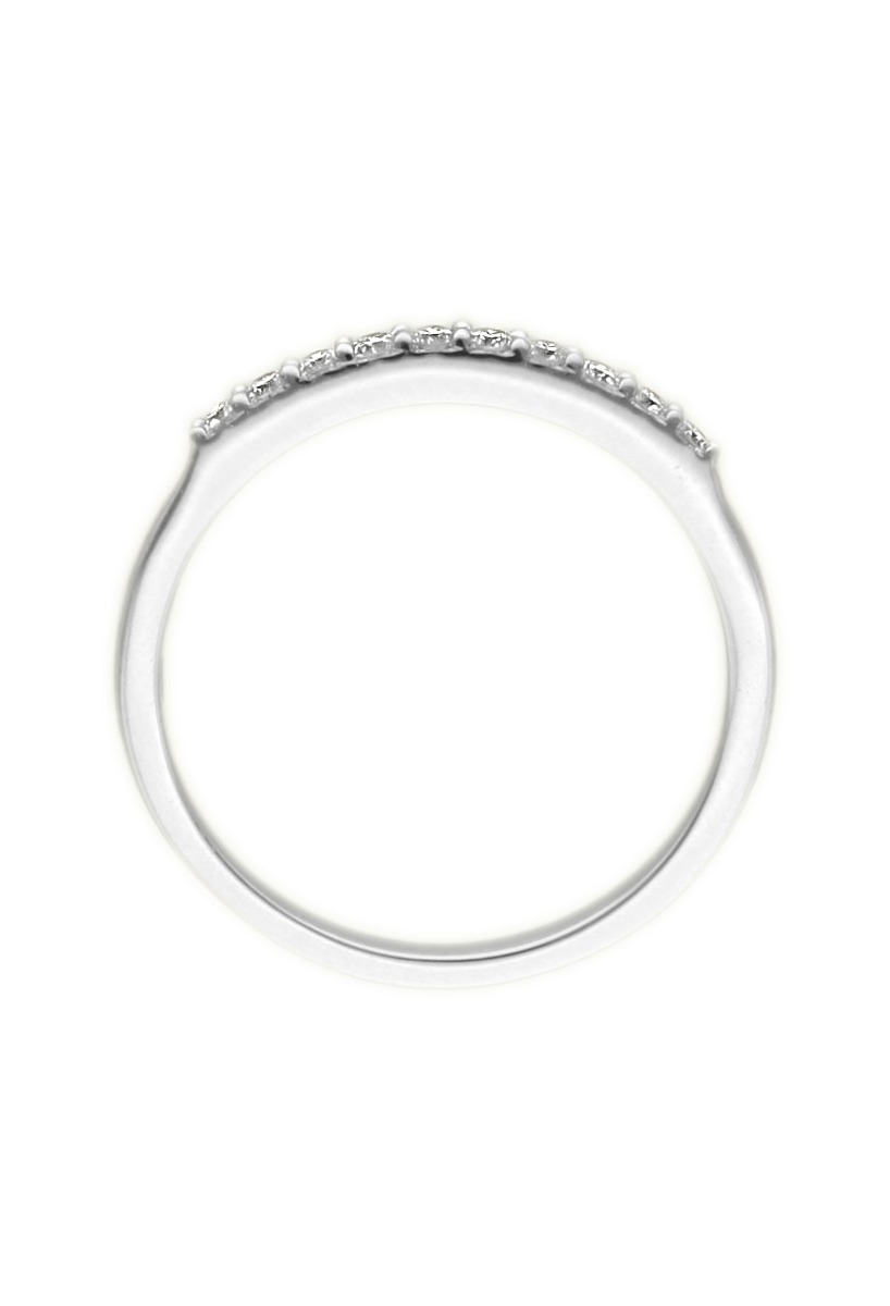 anillo compromiso oro blanco 18 kilates con diamantes media alianza foto para mostrar en la web el rubi joyeros toma tercera