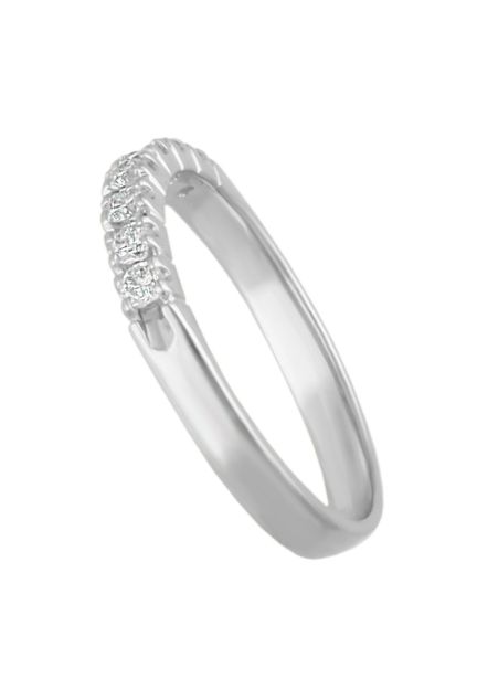 anillo de compromiso oro blanco 18 kilates y diamantes talla brillante fotografia de lado para poner en parrilla web el rubi joyeros