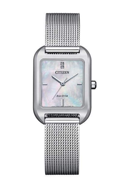 Reloj para mujer Citizen eco-drive caja y brazalete de acero EM0491-81D