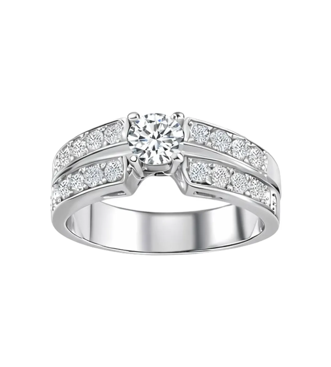 anillo de compromiso oro blanco y brillantes 231_W748R