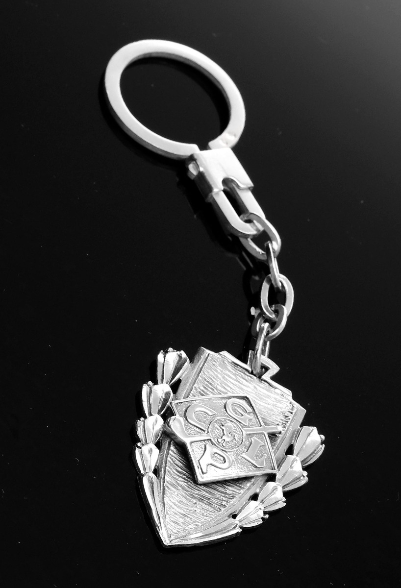 llaveero plata golf vista sin recortar