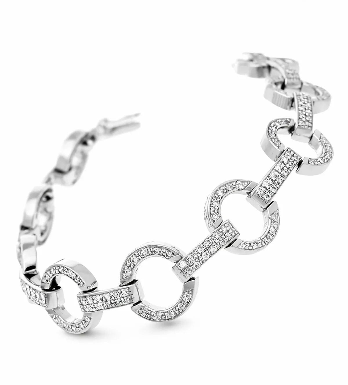 pulsera de oro blanco 18k con diamantes naturales talla brillante 231_W834B_01