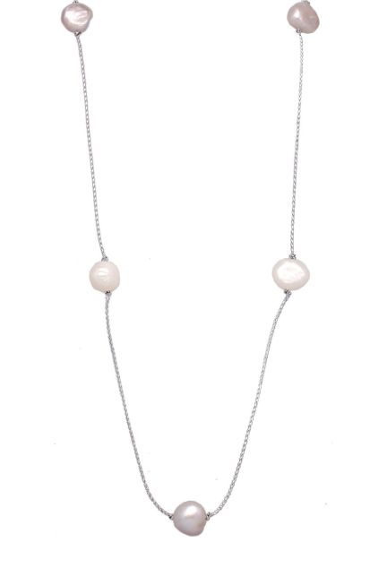 Gargantilla de plata con perlas barrocas cultivadas y únicas 254_71452